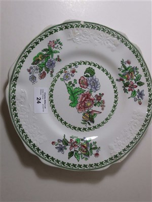 Lot 24 - CANADIAN PACIFIC OCEAN SERVICES:  A VARIATION OF THE ‘HERON’ PATTERN BY COPELAND, ENGLAND, CIRCA 1913
