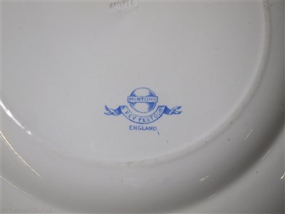 Lot 47 - BRITISH & AFRICAN S.S. CO. (ELDER DEMPSTER & Co.). LTD.: A ‘KEY FESTOON’ PATTERN DINNER PLATE BY MINTONS, CIRCA 1870