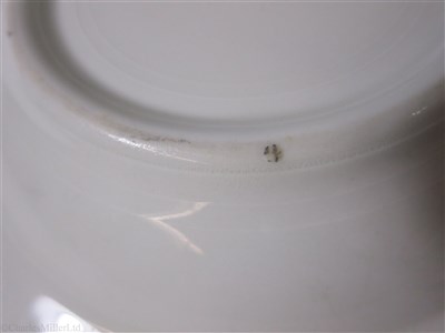 Lot 60 - INTERNATIONAL MERCANTILE MARINE COMPANY: A CHINA SOUP PLATE BY BUFFALO CHINA, CIRCA 1925