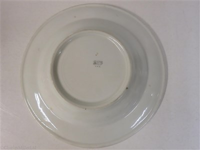 Lot 60 - INTERNATIONAL MERCANTILE MARINE COMPANY: A CHINA SOUP PLATE BY BUFFALO CHINA, CIRCA 1925