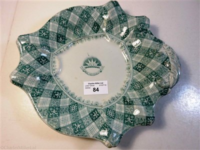 Lot 84 - P&O: A ‘CALEDONIA’ PATTERN IRONSTONE SERVING PLATE BY RIDGEWAY, MORLEY, WEAR & Co., CIRCA 1846
