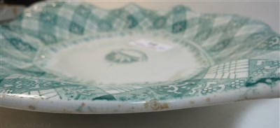 Lot 84 - P&O: A ‘CALEDONIA’ PATTERN IRONSTONE SERVING PLATE BY RIDGEWAY, MORLEY, WEAR & Co., CIRCA 1846
