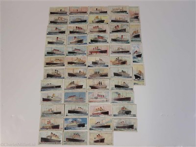 Lot 109 - WILLS CIGARETTE CARDS: ‘MERCHANT SHIPS OF THE WORLD’