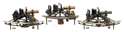 Lot 239 - A 7IN. RADIUS MICROMETER SEXTANT BY HEATH & CO., LONDON, CIRCA 1933