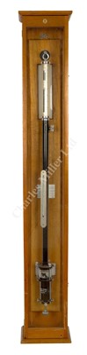 Lot 256 - A FORTIN-TYPE BAROMETER BY PHILIP HARRIS LTD, BIRMINGHAM, CIRCA 1950