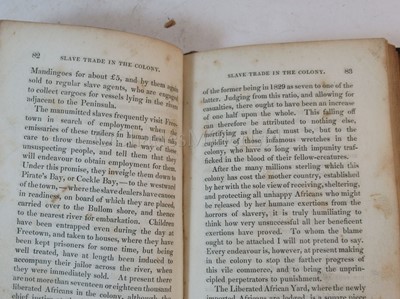 Lot 81 - PETER LEONARD: 'RECORDS OF A VOYAGE TO THE WESTERN COAST OF AFRICA, IN HIS MAJESTY'S SHIP DRYAD, AND OF THE SERVICE ON THAT STATION FOR THE SUPPRESSION OF THE SLAVE TRADE IN THE YEARS 1830, 1831, AND
