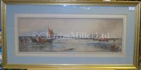 Lot 8 - THOMAS BUSH HARDY (BRITISH, 1842-1879) - Landing the catch