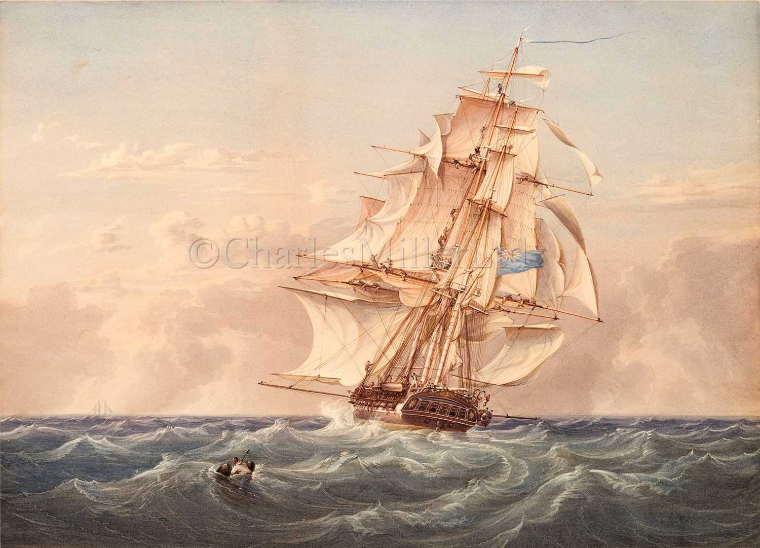 Lot 79 - JOHN CANTILOE JOY (BRITISH, 1806-1866) The Rescue