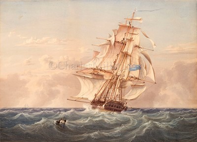 Lot 79 - JOHN CANTILOE JOY (BRITISH, 1806-1866) The Rescue
