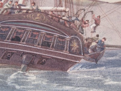 Lot 79 - JOHN CANTILOE JOY (BRITISH, 1806-1866) The Rescue