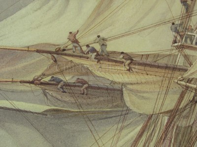 Lot 79 - JOHN CANTILOE JOY (BRITISH, 1806-1866) The Rescue