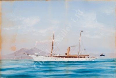 Lot 14 - S. DE SIMONE (19-20TH CENTURY) S.Y. 'Joyeuse'