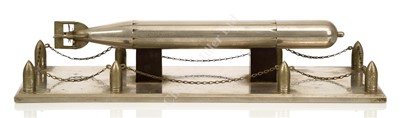Lot 118 - A WELL-PRESENTED MODEL FOR A CONTACT TORPEDO, CIRCA 1940
