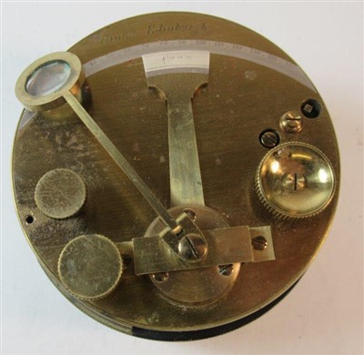 Lot 246 - A DRUM SEXTANT BY DUNN, EDINBURGH, CIRCA 1880; and two others