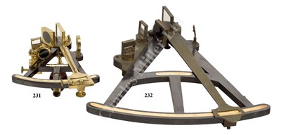 Lot 231 - Ø A MINIATURE 5¾IN. RADIUS VERNIER OCTANT BY JOHN GRAY, LIVERPOOL, CIRCA 1810