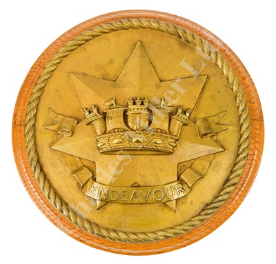 Lot 94 - A 12IN. GUN TAMPION FROM H.M.A.S. AUSTRALIA, CIRCA 1913