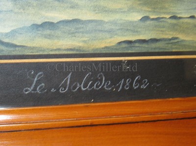 Lot 7 - JOSEPH HONORÉ MAXIME PELLEGRIN (FRENCH, 1793-1869): 'Le Solide' off Marseilles, 1862