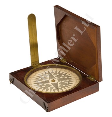Lot 263 - AN EARLY 19TH CENTURY SURVEYOR'S COMPASS