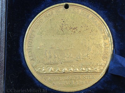 Lot 52 - DAVIDSON'S NILE MEDAL, 1798