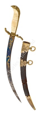 Lot 69 - Ø AN ATTRACTIVE MIDSHIPMAN'S DIRK, CIRCA 1780