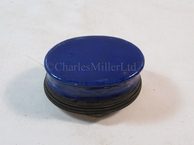 Lot 63 - A BILSTONWARE PATCH BOX CELEBRATING THE PEACE OF AMIENS, CIRCA 1803
