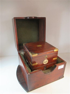 Lot 206 - Ø  A TWO-DAY MARINE CHRONOMETER BY JAMES SWEETMAN EIFFE, LONDON, CIRCA 1841