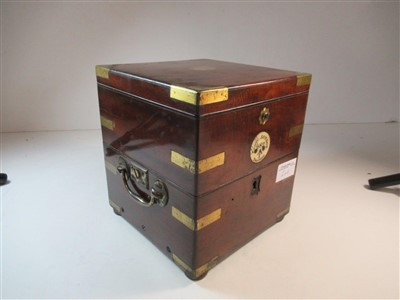 Lot 206 - Ø  A TWO-DAY MARINE CHRONOMETER BY JAMES SWEETMAN EIFFE, LONDON, CIRCA 1841
