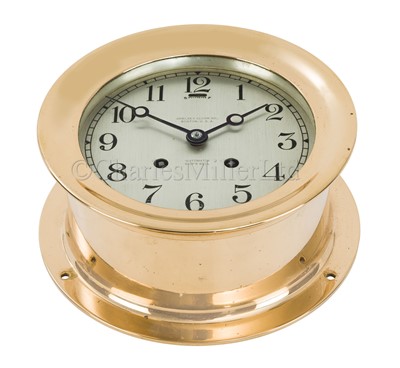 Lot 208 - AN EIGHT-DAY SHIP'S BELL CLOCK BY THE CHELSEA CLOCK CO., BOSTON, USA, CIRCA 1920