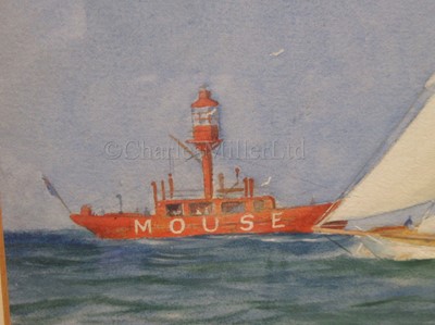 Lot 4 - ARTHUR CHIDLEY (BRITISH, EARLY 20TH CENTURY): The Camper & Nicholson sailing yacht 'Candida', circa 1930