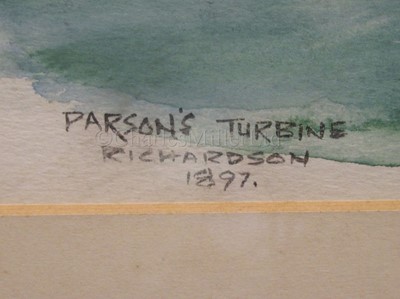 Lot 28 - δ K. MILLAR (ENGLISH, 20TH CENTURY): 'Turbinia'