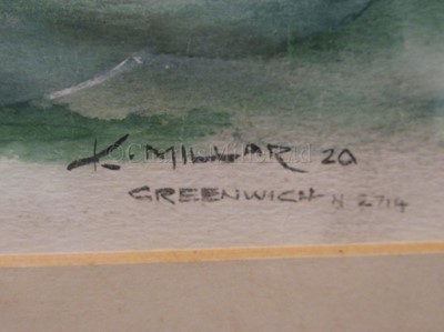 Lot 28 - δ K. MILLAR (ENGLISH, 20TH CENTURY): 'Turbinia'