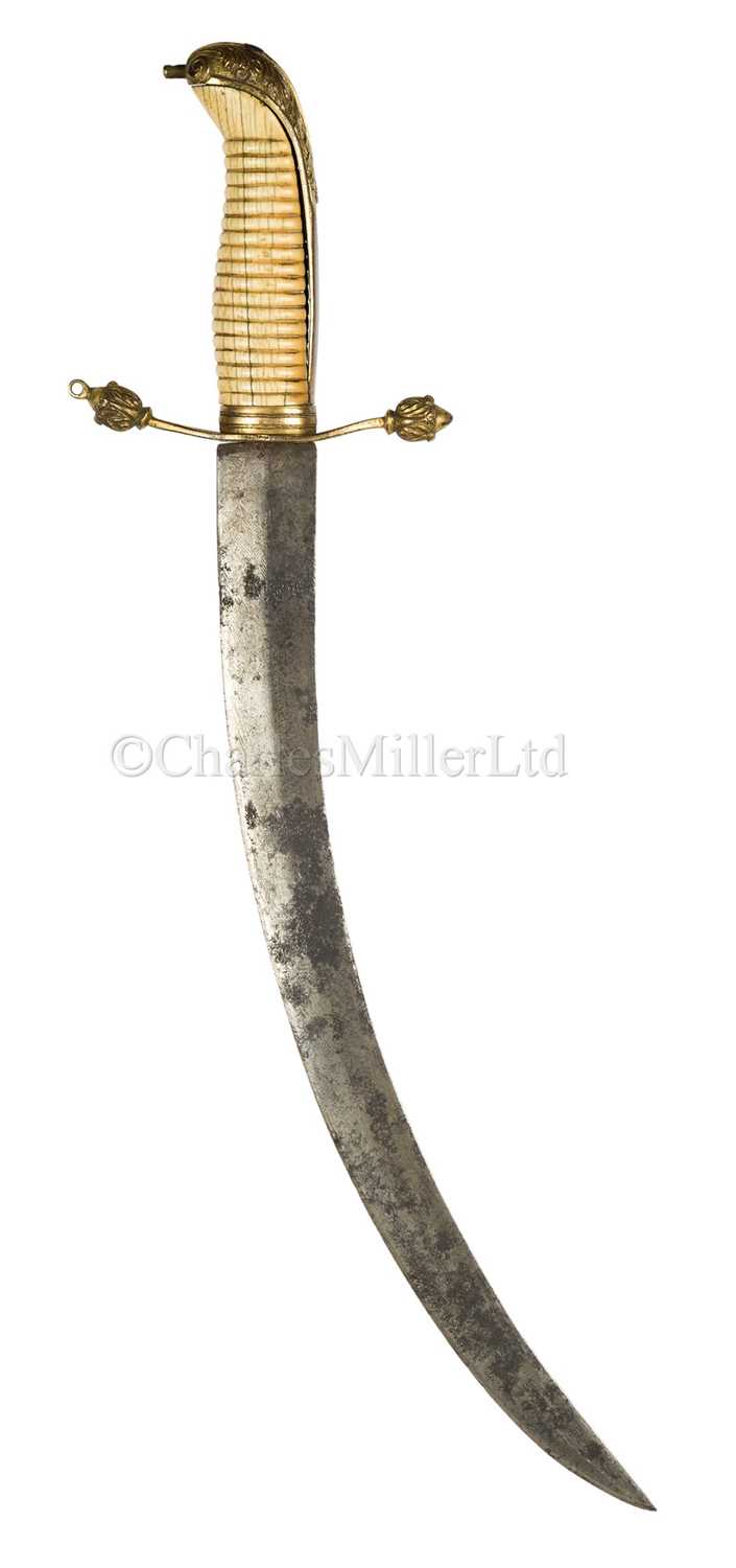 Lot 77 - Ø A LATE 18TH / EARLY 19TH CENTURY MIDSHIPMAN'S HANGER