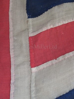 Lot 88 - A UNION FLAG FROM IRON PADDLE SLOOP H.M.S. OBERON, CIRCA 1866