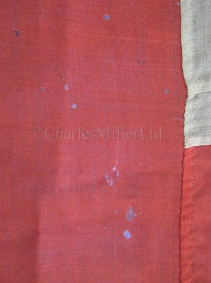 Lot 88 - A UNION FLAG FROM IRON PADDLE SLOOP H.M.S. OBERON, CIRCA 1866