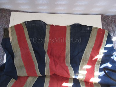 Lot 88 - A UNION FLAG FROM IRON PADDLE SLOOP H.M.S. OBERON, CIRCA 1866
