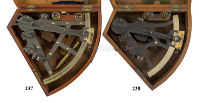 Lot 238 - A 7½IN. VERNIER OCTANT, CIRCA 1890