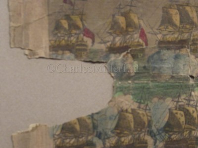 Lot 52 - A BROADSIDE: 'EARL HOWE'S DECISIVE VICTORY OVER THE FRENCH FLEET ON THE 1ST JUNE, 1794'