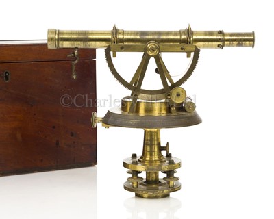 Lot 302 - AN EARLY 19TH CENTURY THEODOLITE BY JOHN CORLESS, LONDON, CIRCA 1815