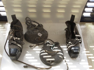 Lot 223 - DIVER'S WEIGHTS AND BOOTS