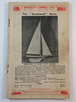Lot 193 - A COLLECTION OF BASSETT-LOWKE SHIP MODEL CATALOGUES