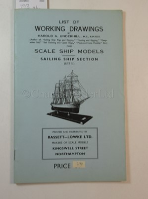 Lot 193 - A COLLECTION OF BASSETT-LOWKE SHIP MODEL CATALOGUES