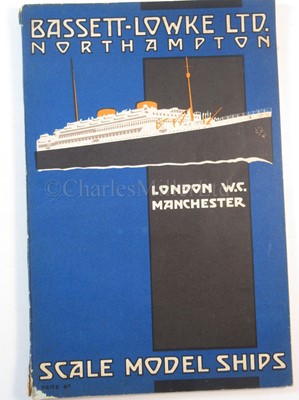 Lot 193 - A COLLECTION OF BASSETT-LOWKE SHIP MODEL CATALOGUES