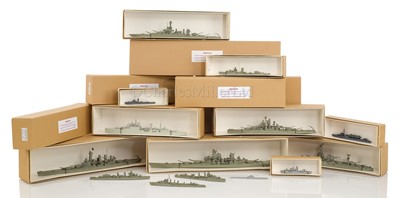 Lot 220 - A COLLECTION OF BASSETT-LOWKE RECOGNITION MODELS FOR THE ALLIED FORCES, PRE-1945
