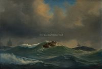 Lot 26 - Wilhelm MELBYE (DANISH, 1824-1882)<br/>The...