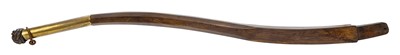 Lot 201 - A LARGE 19TH CENTURY YACHT TILLER
