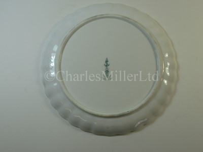 Lot 2 - An Admiralty scalloped side plate