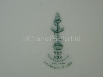 Lot 2 - An Admiralty scalloped side plate