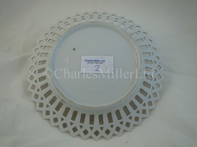 Lot 4 - An Allan Line (Royal Mail Steamers) ribbon plate, from S.M.S. 'Virginian'