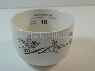 Lot 18 - A British & Commonwealth Line slop bowl