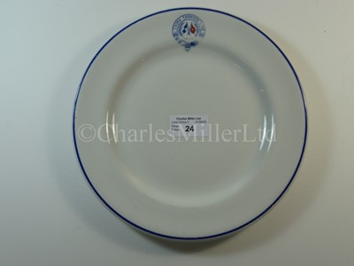 Lot 24 - A Cairn Thomson Line plate